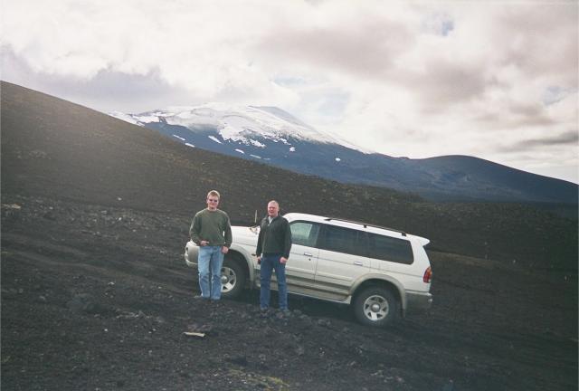 2005: Island: Mit dem Jeep bei maximal 15 Grad einmal rund um die Insel.