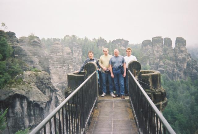 2005: Mit dem Rad von Dresden nach Prag.