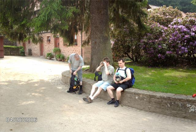 2006: Zu Fuß durch den Spessart.